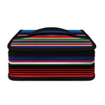 Vintage Mexican Serape Pattern Print Small Lunch Bag