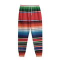 Vintage Mexican Serape Pattern Print Sweatpants