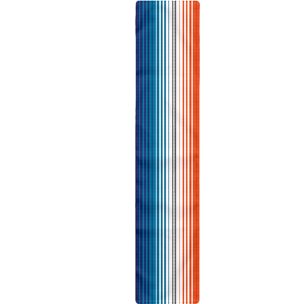 Vintage Mexican Serape Pattern Print Table Runner