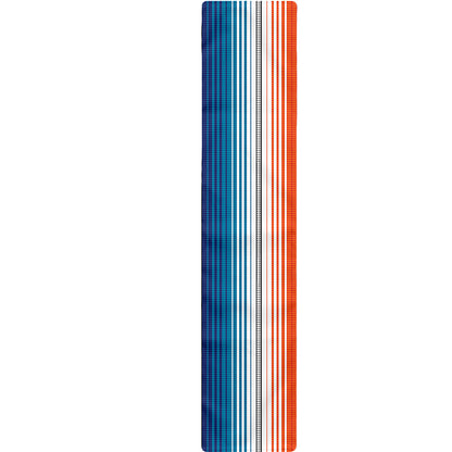 Vintage Mexican Serape Pattern Print Table Runner