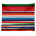 Vintage Mexican Serape Pattern Print Tapestry