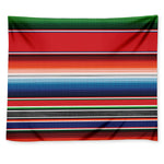 Vintage Mexican Serape Pattern Print Tapestry
