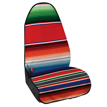 Vintage Mexican Serape Pattern Print Waterproof Car Seat Cover