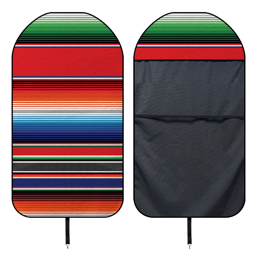 Vintage Mexican Serape Pattern Print Waterproof Car Seat Cover