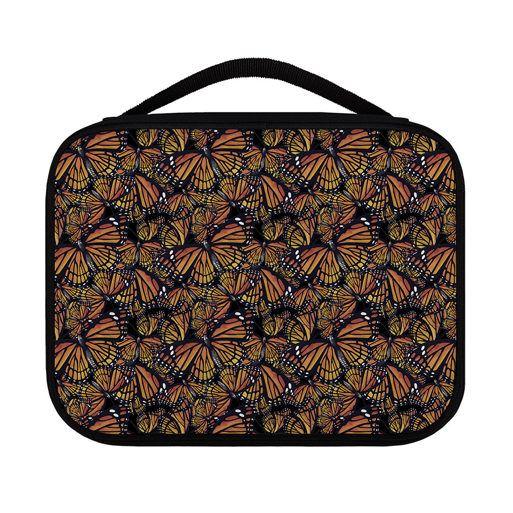 Vintage Monarch Butterfly Pattern Print Classic Bible Case