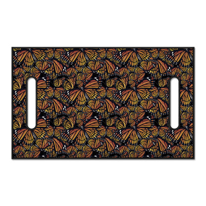Vintage Monarch Butterfly Pattern Print Golf Cart Seat Cover