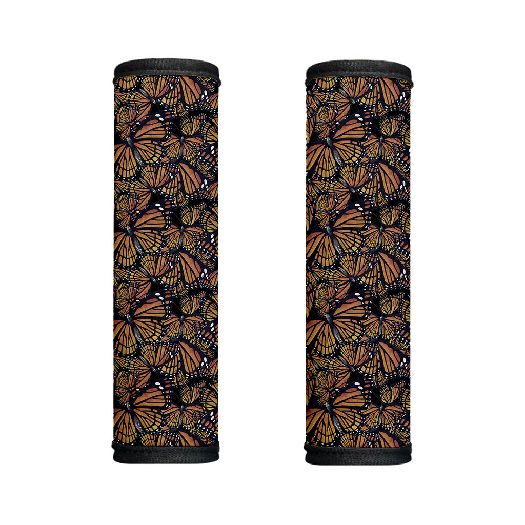 Vintage Monarch Butterfly Pattern Print Handle Covers