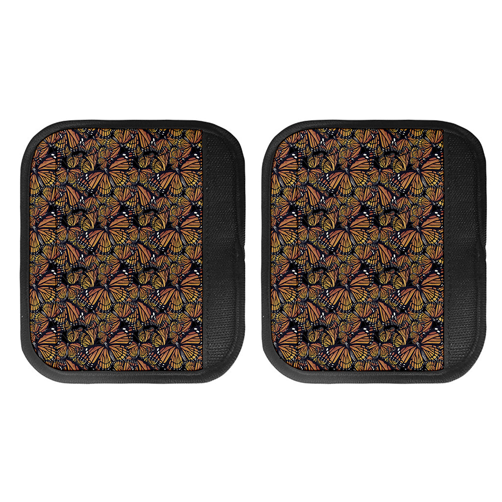 Vintage Monarch Butterfly Pattern Print Handle Covers