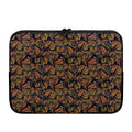 Vintage Monarch Butterfly Pattern Print Laptop Sleeve