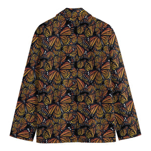 Vintage Monarch Butterfly Pattern Print Men's Blazer