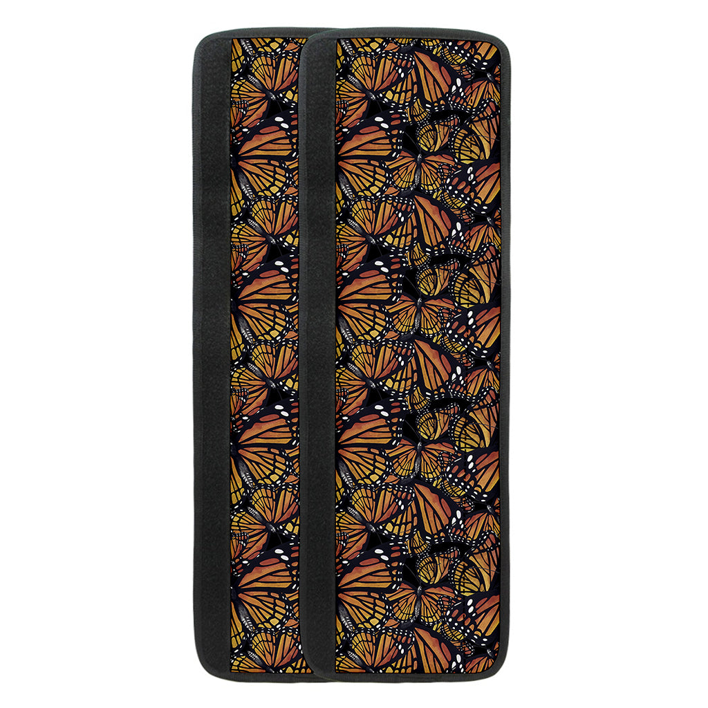 Vintage Monarch Butterfly Pattern Print Refrigerator Handle Covers