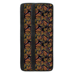 Vintage Monarch Butterfly Pattern Print Refrigerator Handle Covers