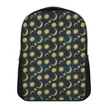 Vintage Moon And Sun Pattern Print Casual Backpack