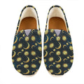 Vintage Moon And Sun Pattern Print Casual Shoes