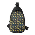 Vintage Moon And Sun Pattern Print Sling Bag