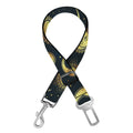 Vintage Moon And Sun Pattern Print Dog Seat Belt