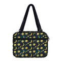 Vintage Moon And Sun Pattern Print Double Strap Bible Bag