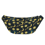 Vintage Moon And Sun Pattern Print Fanny Pack