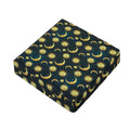 Vintage Moon And Sun Pattern Print Outdoor Seat Cushion Cover