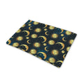 Vintage Moon And Sun Pattern Print Pet Cooling Mat Cover
