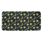 Vintage Moon And Sun Pattern Print Towel