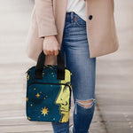 Vintage Moon And Sun Print Bible Tote Bag