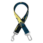 Vintage Moon And Sun Print Dog Seat Belt