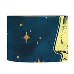 Vintage Moon And Sun Print Drum Lamp Shade