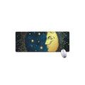 Vintage Moon And Sun Print Extended Mouse Pad