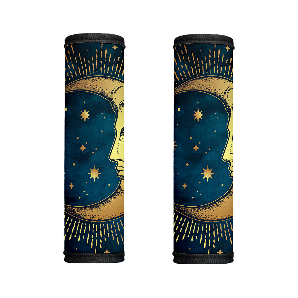 Vintage Moon And Sun Print Handle Covers