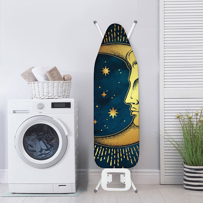 Vintage Moon And Sun Print Ironing Board Cover