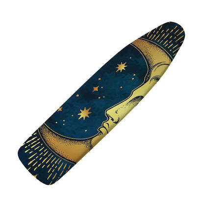 Vintage Moon And Sun Print Ironing Board Cover