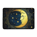 Vintage Moon And Sun Print Kitchen Mat