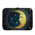 Vintage Moon And Sun Print Laptop Sleeve