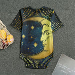 Vintage Moon And Sun Print Men's Bodysuit