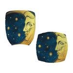 Vintage Moon And Sun Print Office Chair Cover