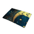 Vintage Moon And Sun Print Pet Cooling Mat Cover
