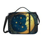 Vintage Moon And Sun Print Shoulder Strap Bible Bag