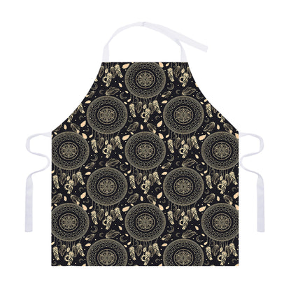 Vintage Native Dream Catcher Print Adjustable Apron