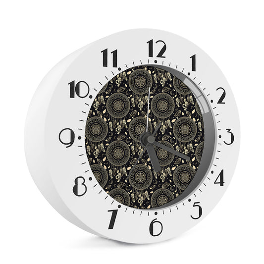 Vintage Native Dream Catcher Print Alarm Clock