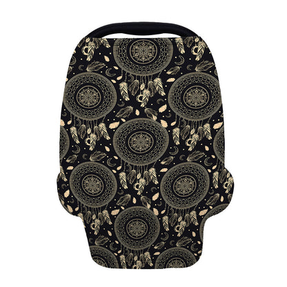 Vintage Native Dream Catcher Print Baby Seat Cover