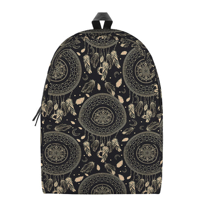 Vintage Native Dream Catcher Print Backpack