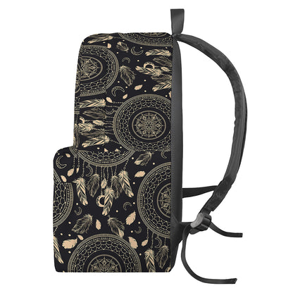 Vintage Native Dream Catcher Print Backpack
