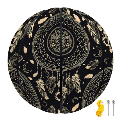 Vintage Native Dream Catcher Print Basketball