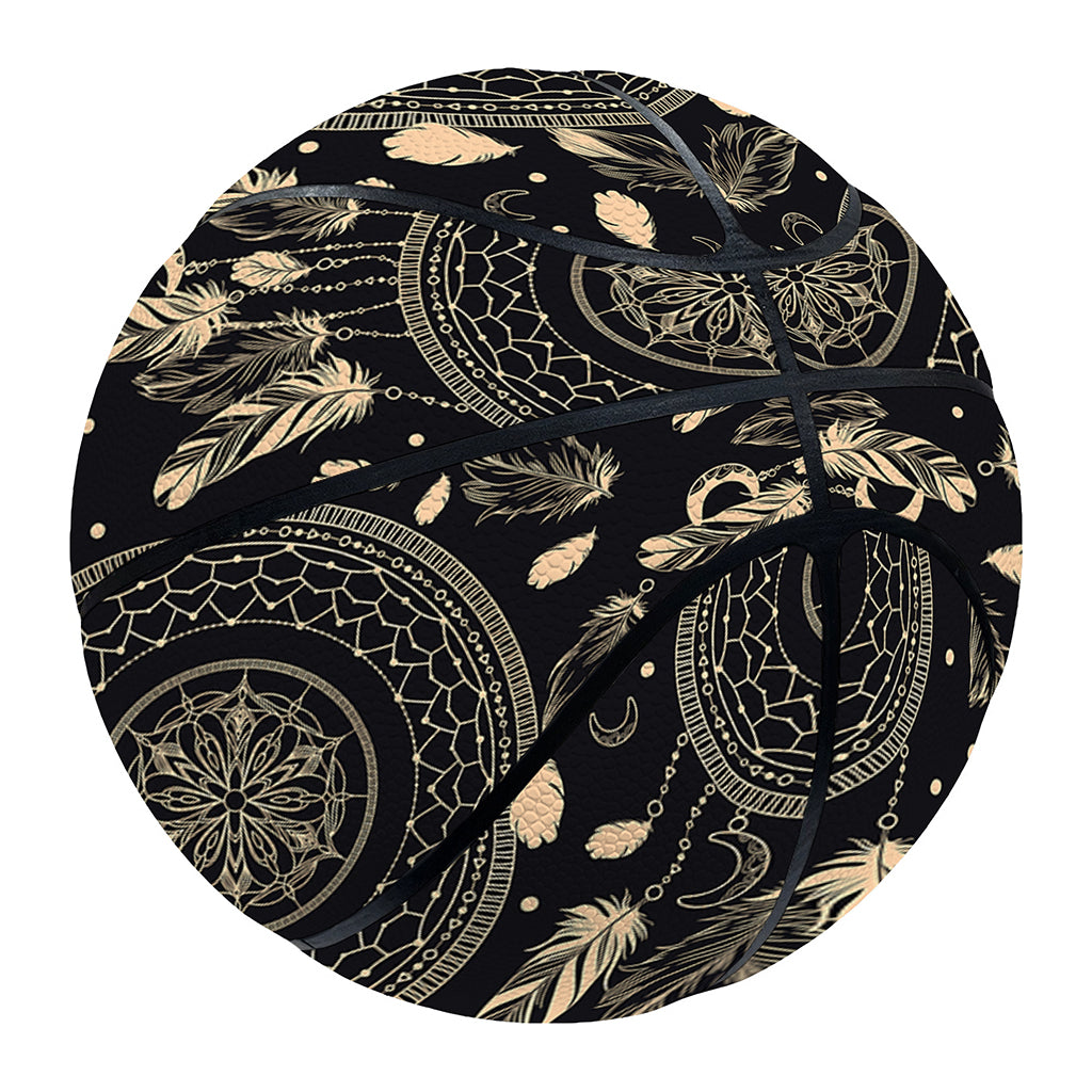 Vintage Native Dream Catcher Print Basketball