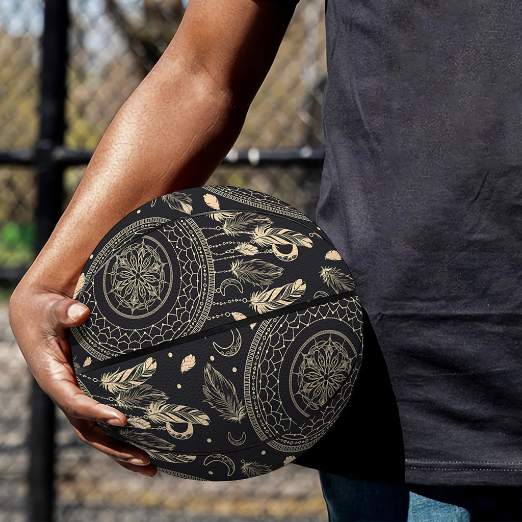 Vintage Native Dream Catcher Print Basketball