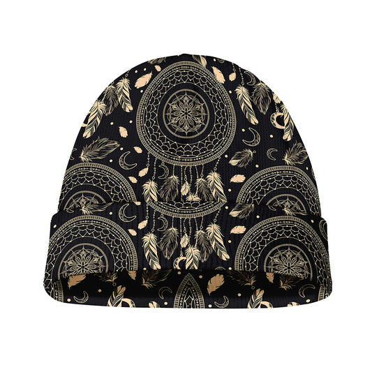Vintage Native Dream Catcher Print Beanie