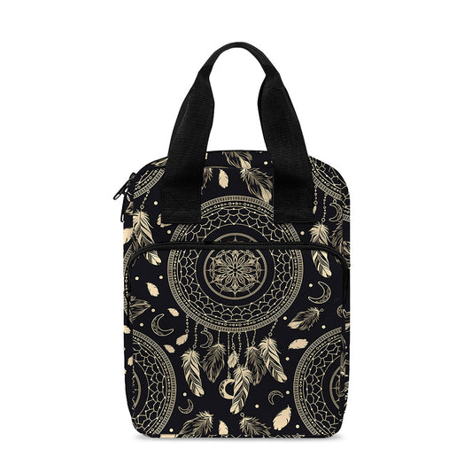 Vintage Native Dream Catcher Print Bible Tote Bag