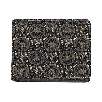 Vintage Native Dream Catcher Print Bifold Wallet