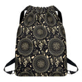 Vintage Native Dream Catcher Print Drawstring Backpack